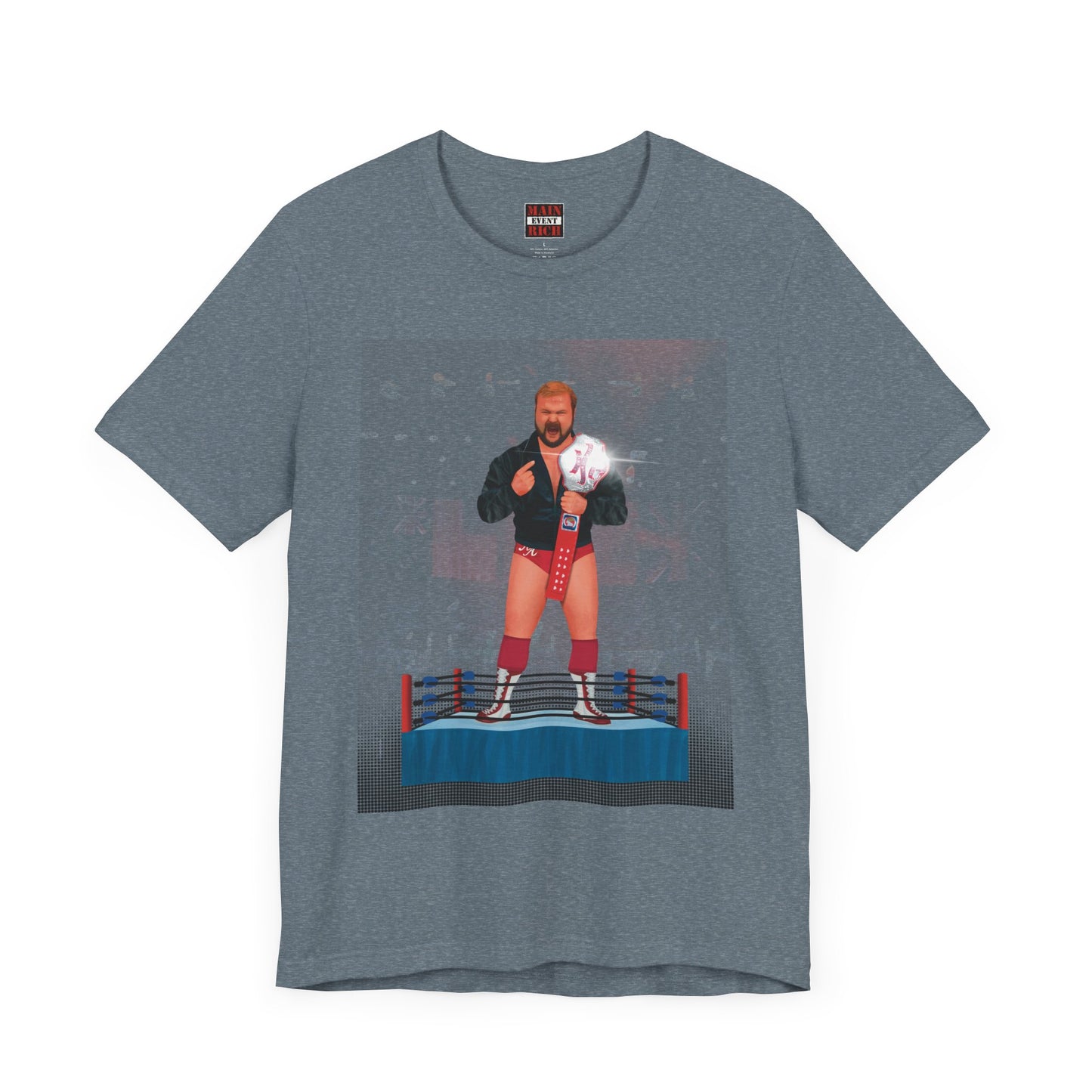 United States champ 80s Wrestling tee!