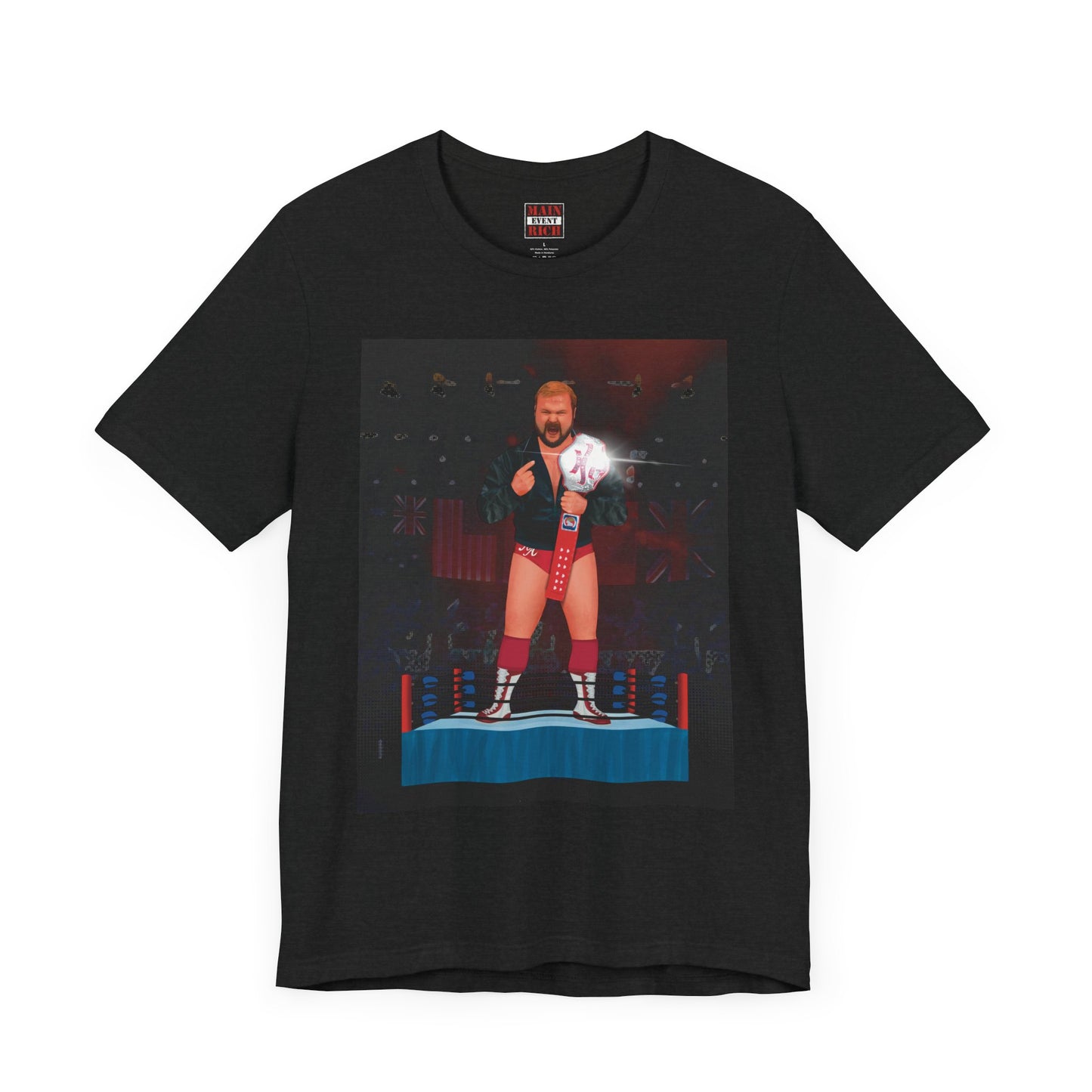 United States champ 80s Wrestling tee!
