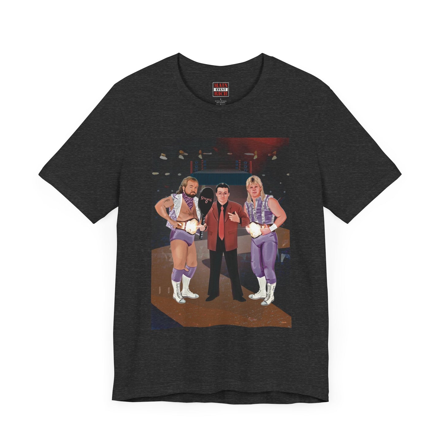 The greatest tag team rare 80s Wrestling tee!