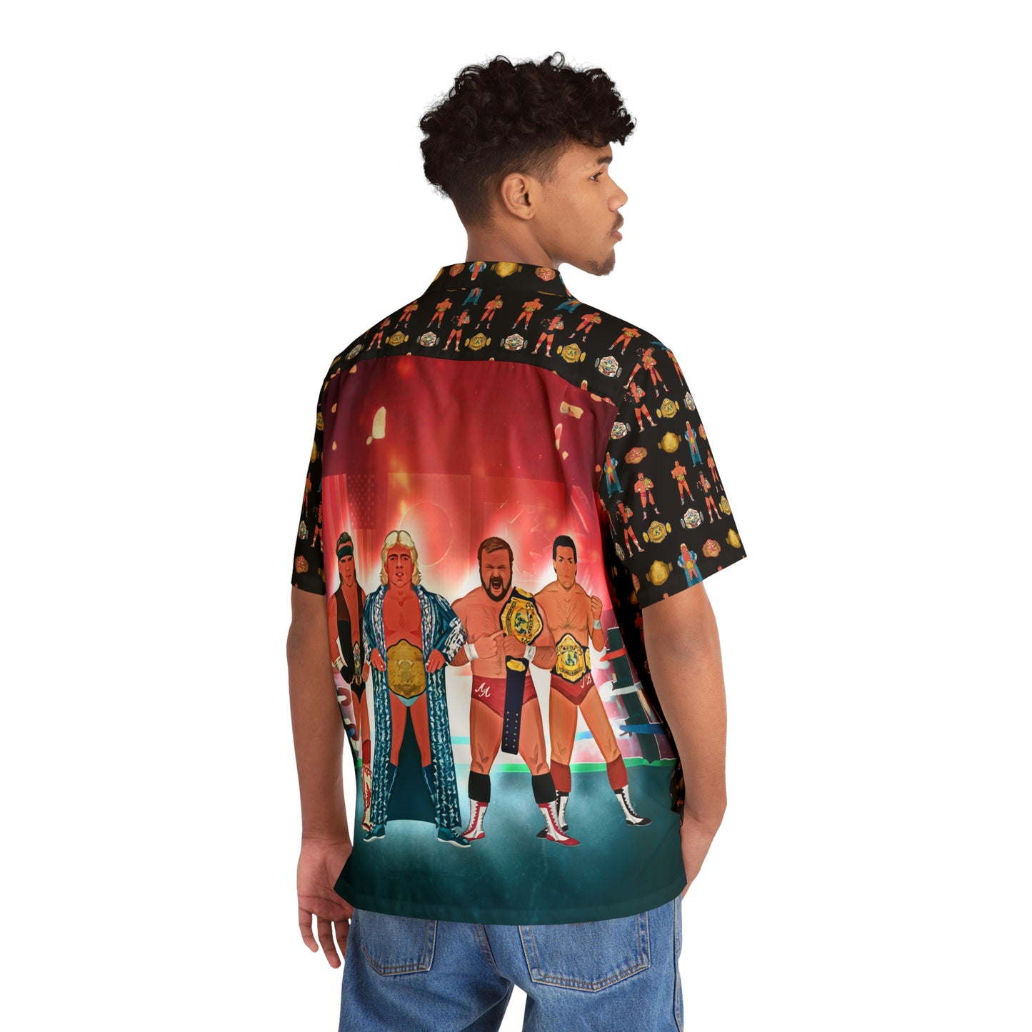 We are The Horsemen! We are the best! Ric Flair and The Four Horsemen all-over 1988 shirt!