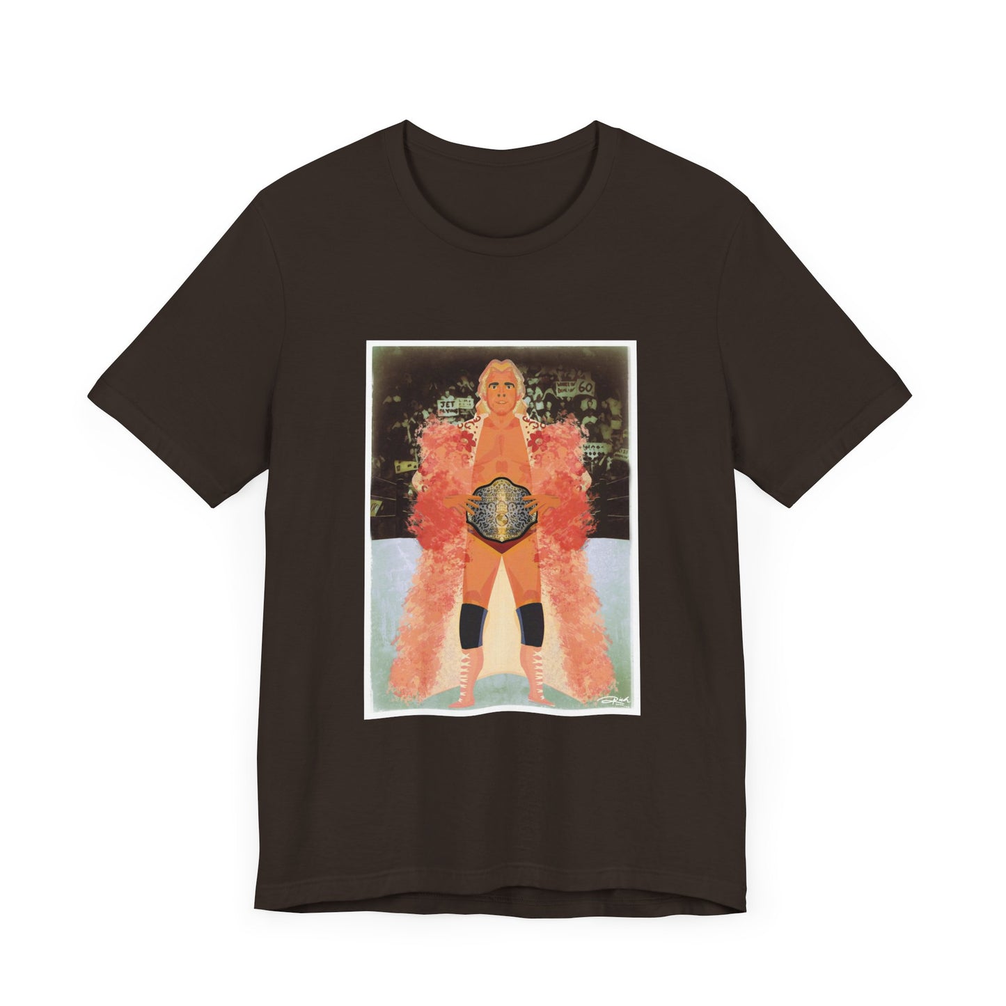 The Nature Boy and his Big Gold Belt! WOOOO!