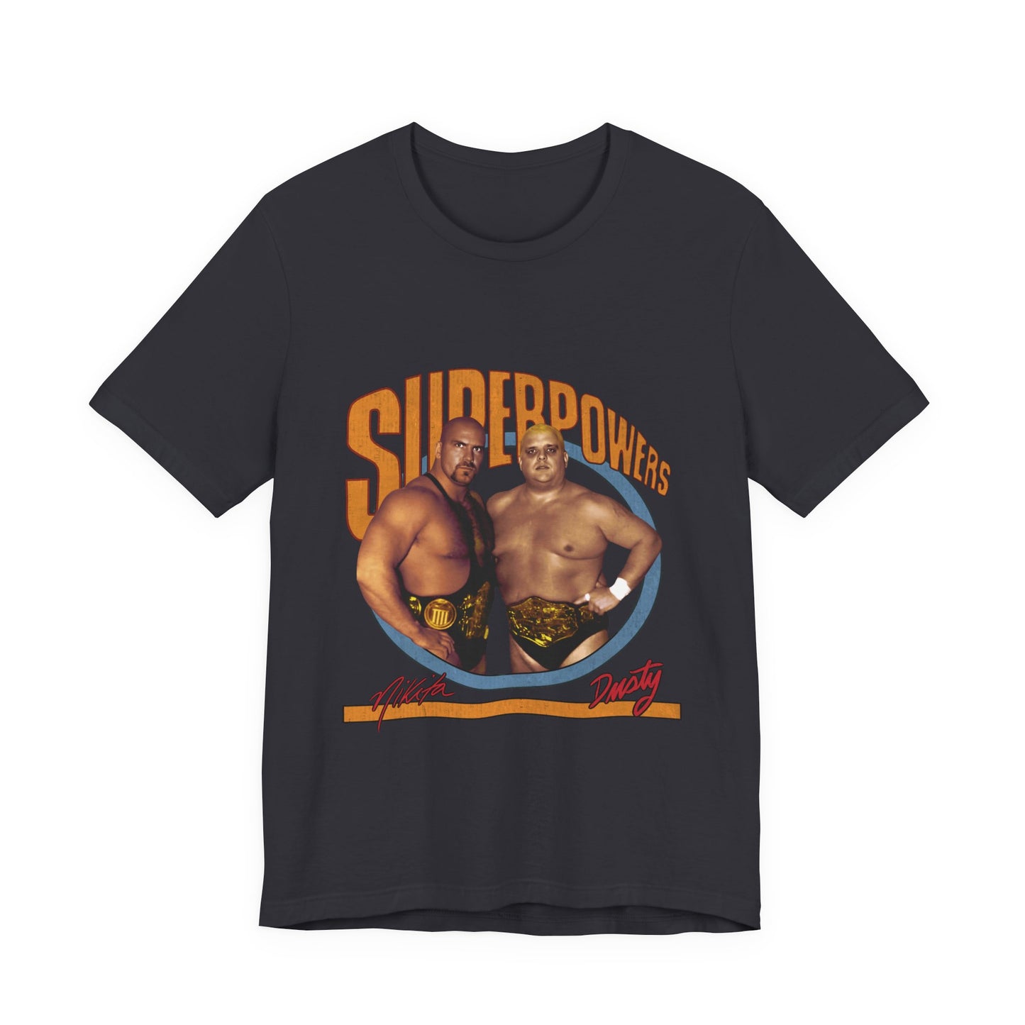 The Superpowers! Rare Jim Crockett Promotion Tee!