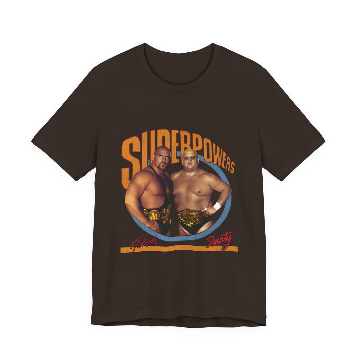 The Superpowers! Rare Jim Crockett Promotion Tee!