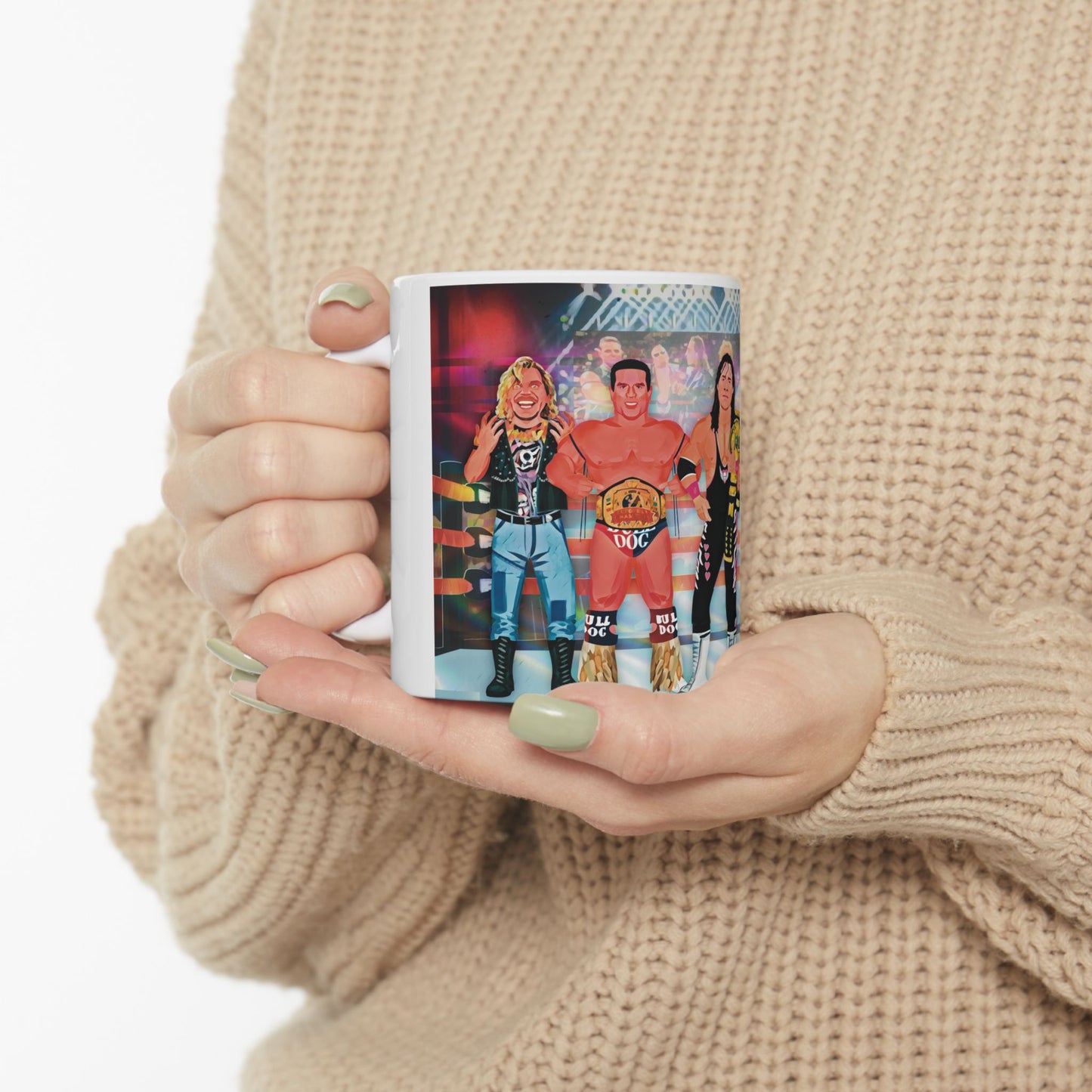 Exclusive Hart Foundation mugs! The glory days of Monday Night RAW!