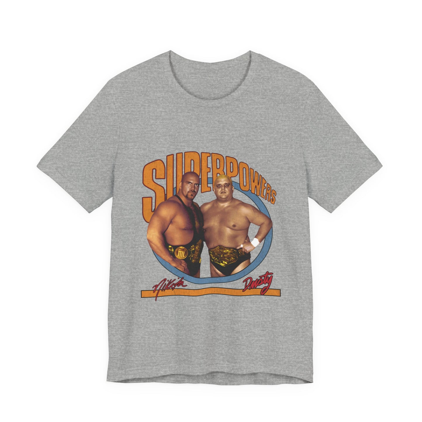 The Superpowers! Rare Jim Crockett Promotion Tee!
