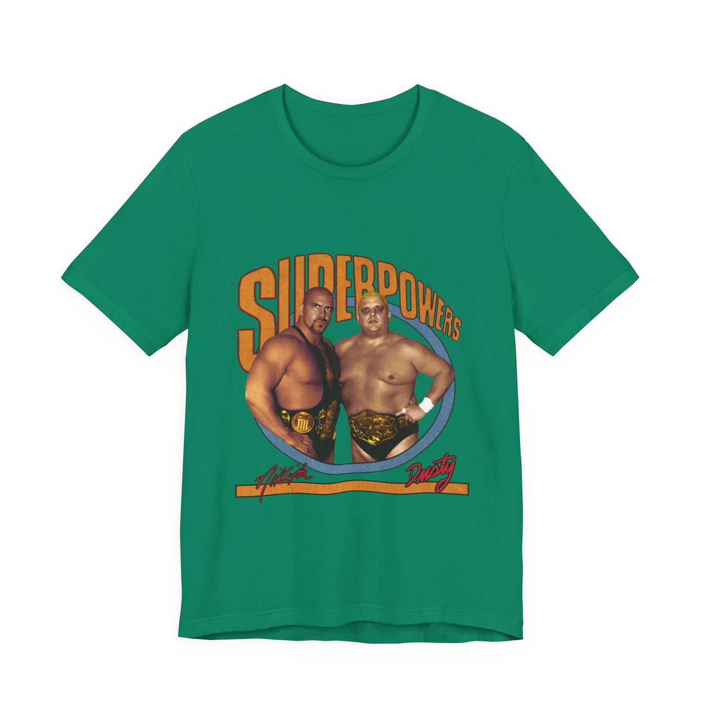 The Superpowers! Rare Jim Crockett Promotion Tee!