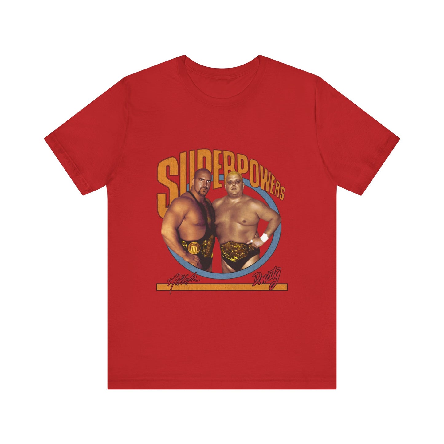 The Superpowers! Rare Jim Crockett Promotion Tee!