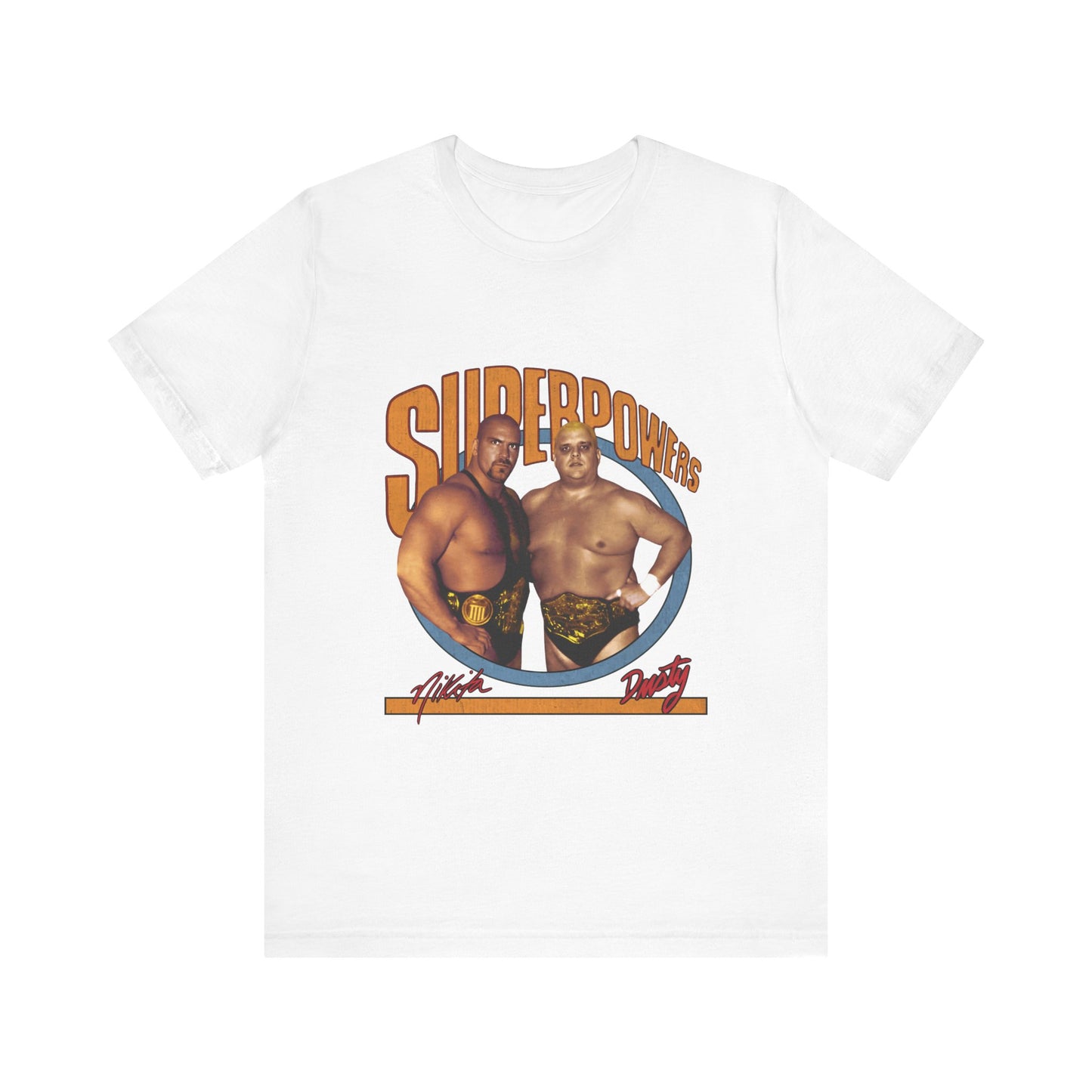 The Superpowers! Rare Jim Crockett Promotion Tee!