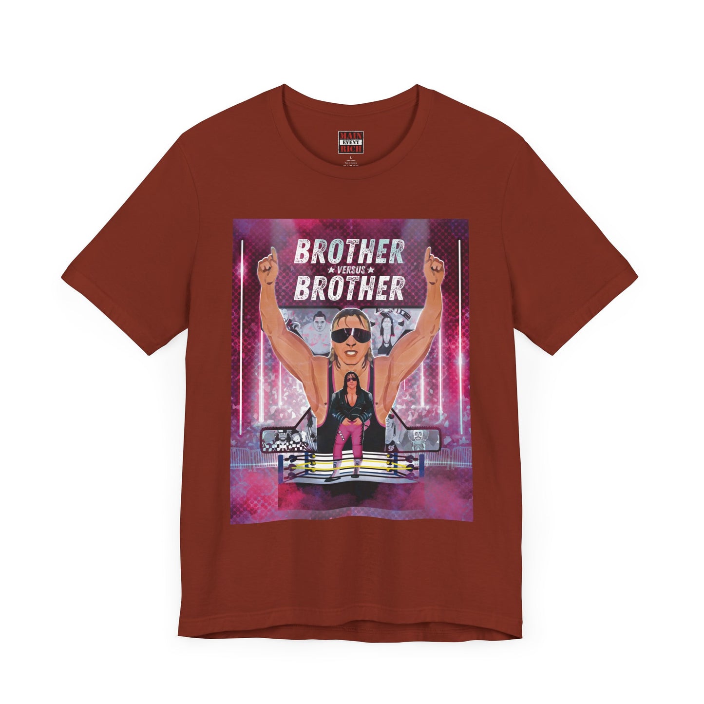 Brother vs Brother 90s Wrestling tee!