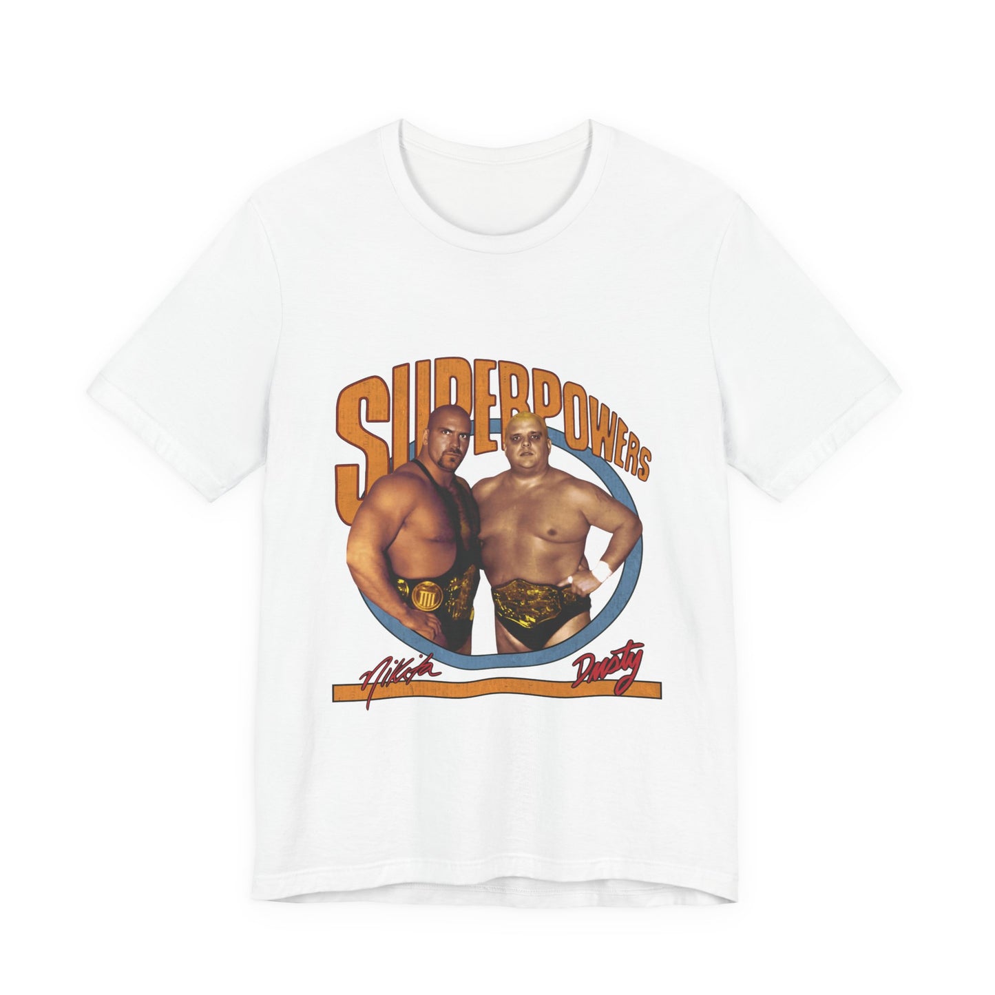 The Superpowers! Rare Jim Crockett Promotion Tee!