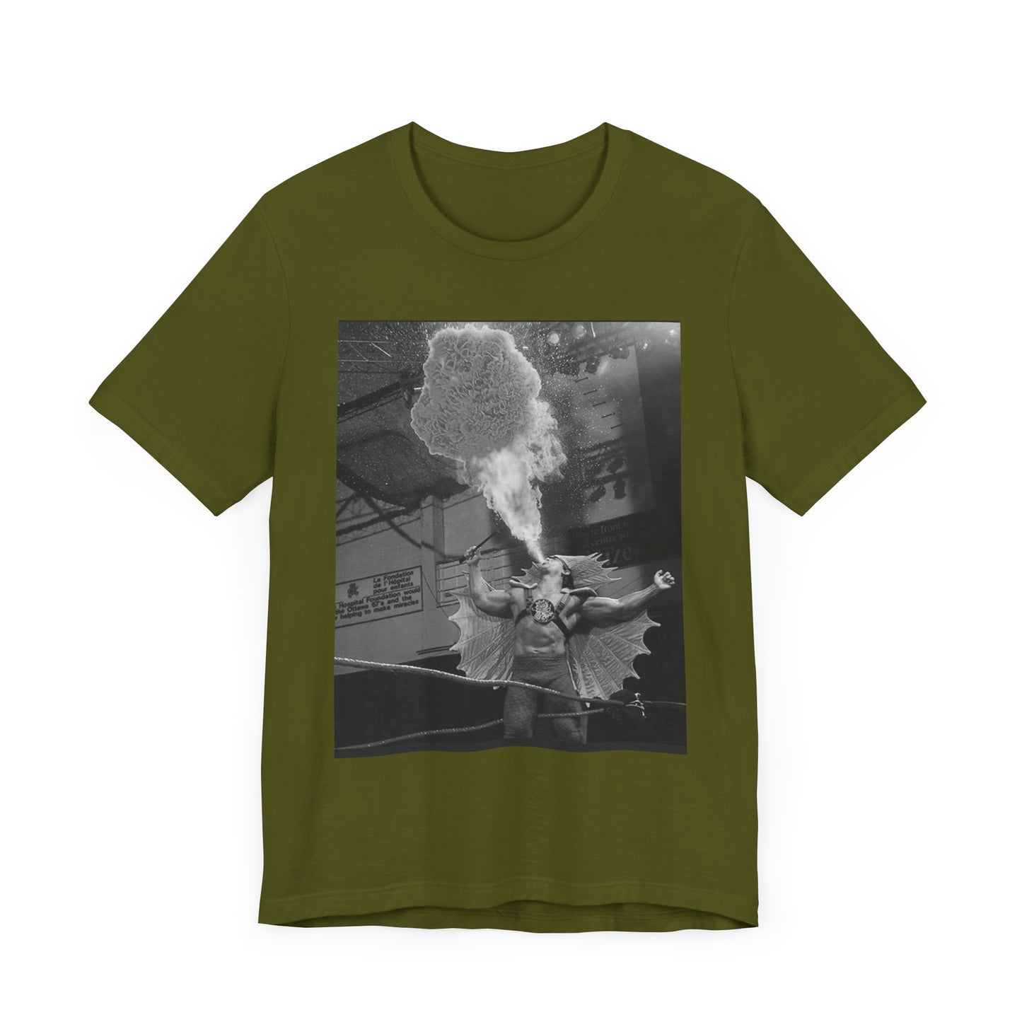 The Dragon! Rare WWF Ricky Steamboat Tee!