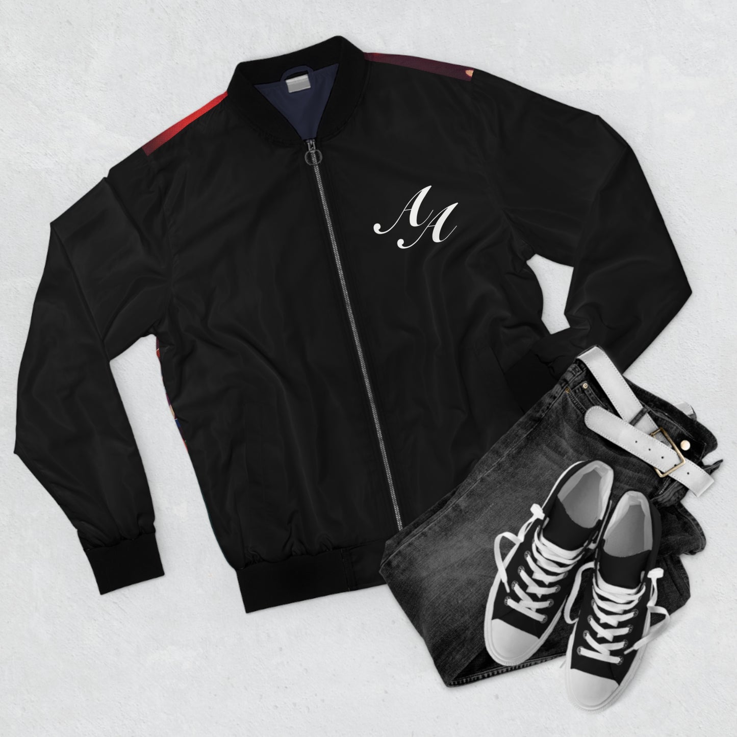 The! Enforcer! Jim Crockett Promotions 80s Wrestling Legacy Jacket !