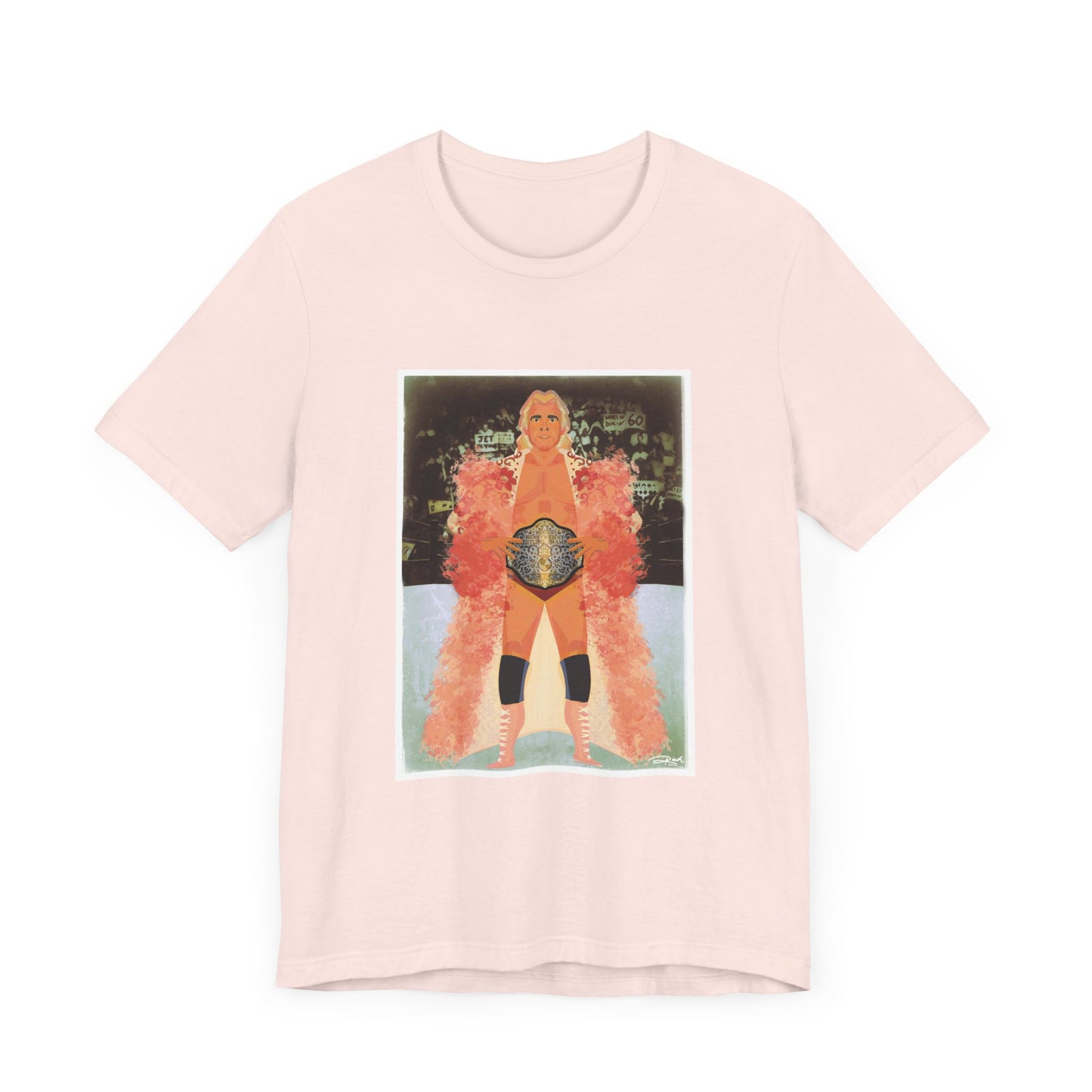 The Nature Boy and his Big Gold Belt! WOOOO!