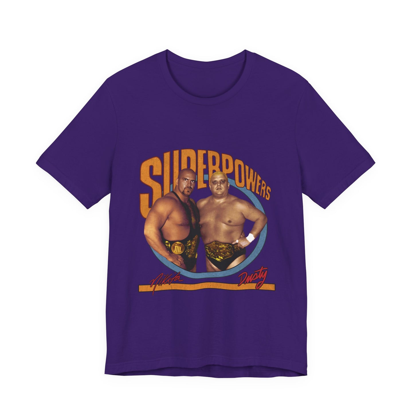 The Superpowers! Rare Jim Crockett Promotion Tee!