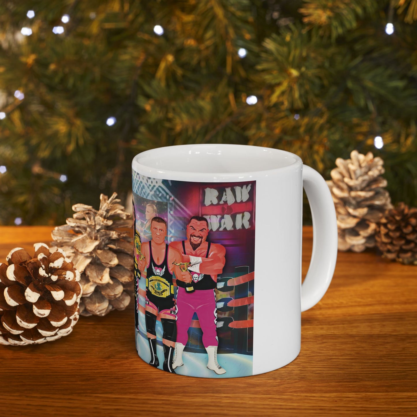 Exclusive Hart Foundation mugs! The glory days of Monday Night RAW!