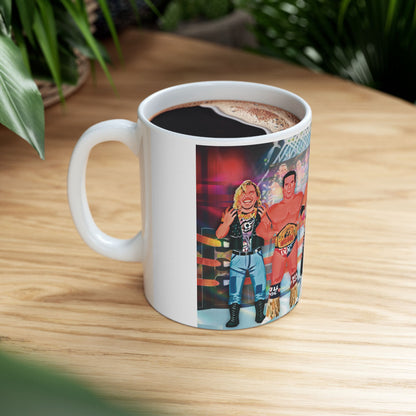 Exclusive Hart Foundation mugs! The glory days of Monday Night RAW!