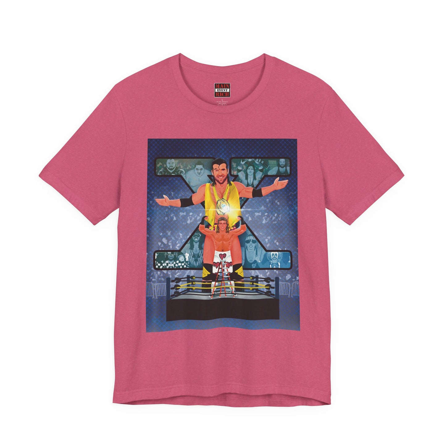 THE Wrestlemania Ladder Match! HBK v Razor Ramon Retros 90s WWF Wrestling tee!