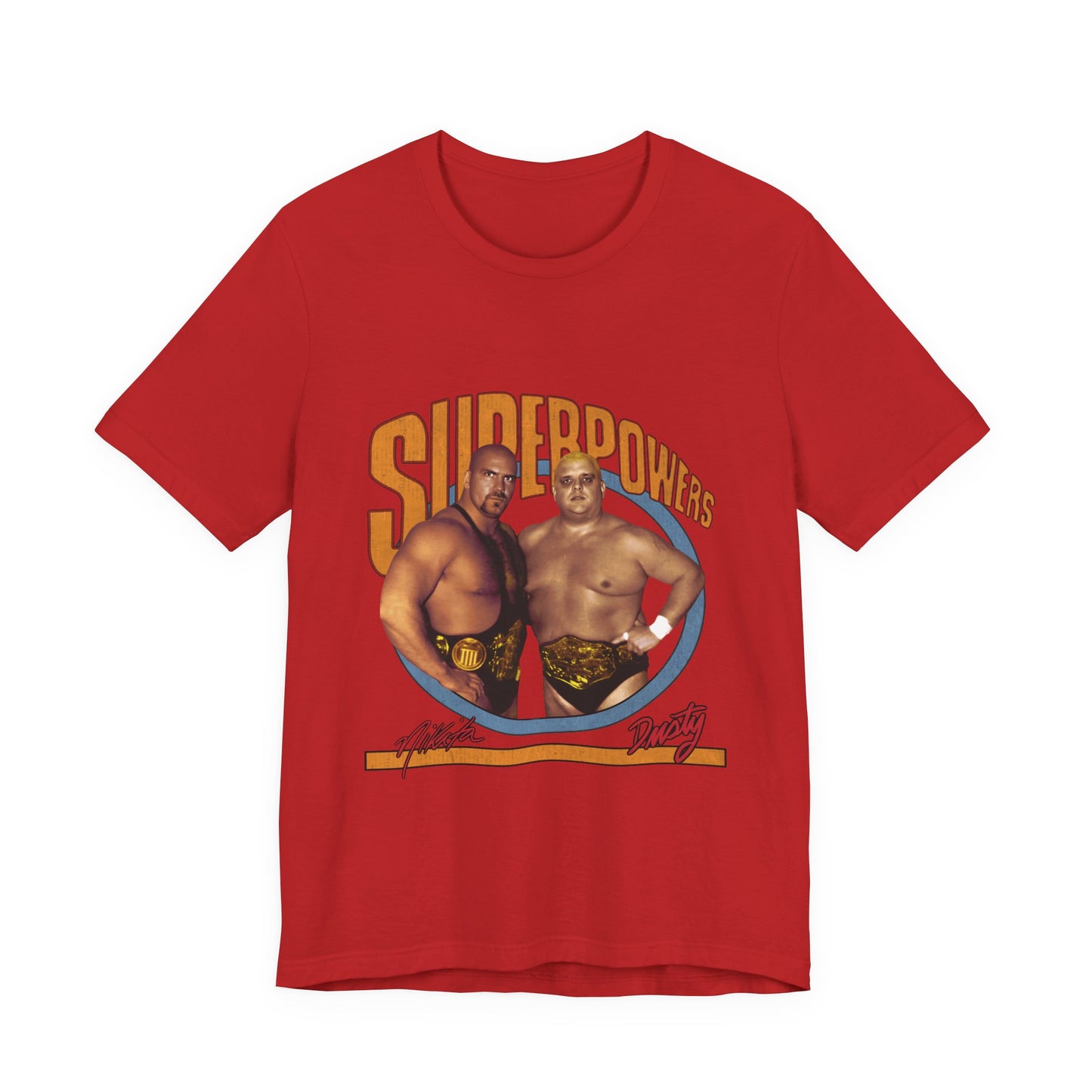 The Superpowers! Rare Jim Crockett Promotion Tee!