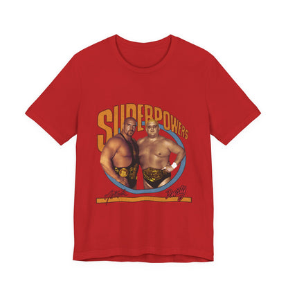 The Superpowers! Rare Jim Crockett Promotion Tee!