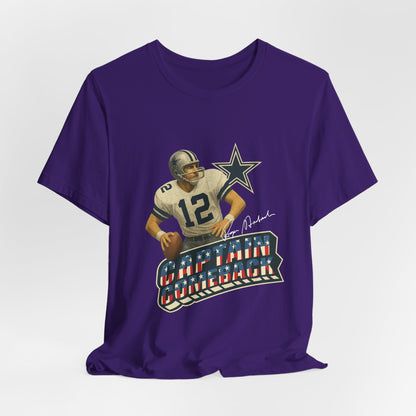 Captain Comeback Football Tee — Vintage Quarterback Graphic T-Shirt