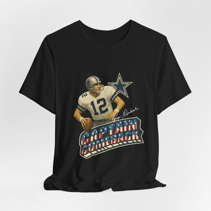 Captain Comeback Football Tee — Vintage Quarterback Graphic T-Shirt
