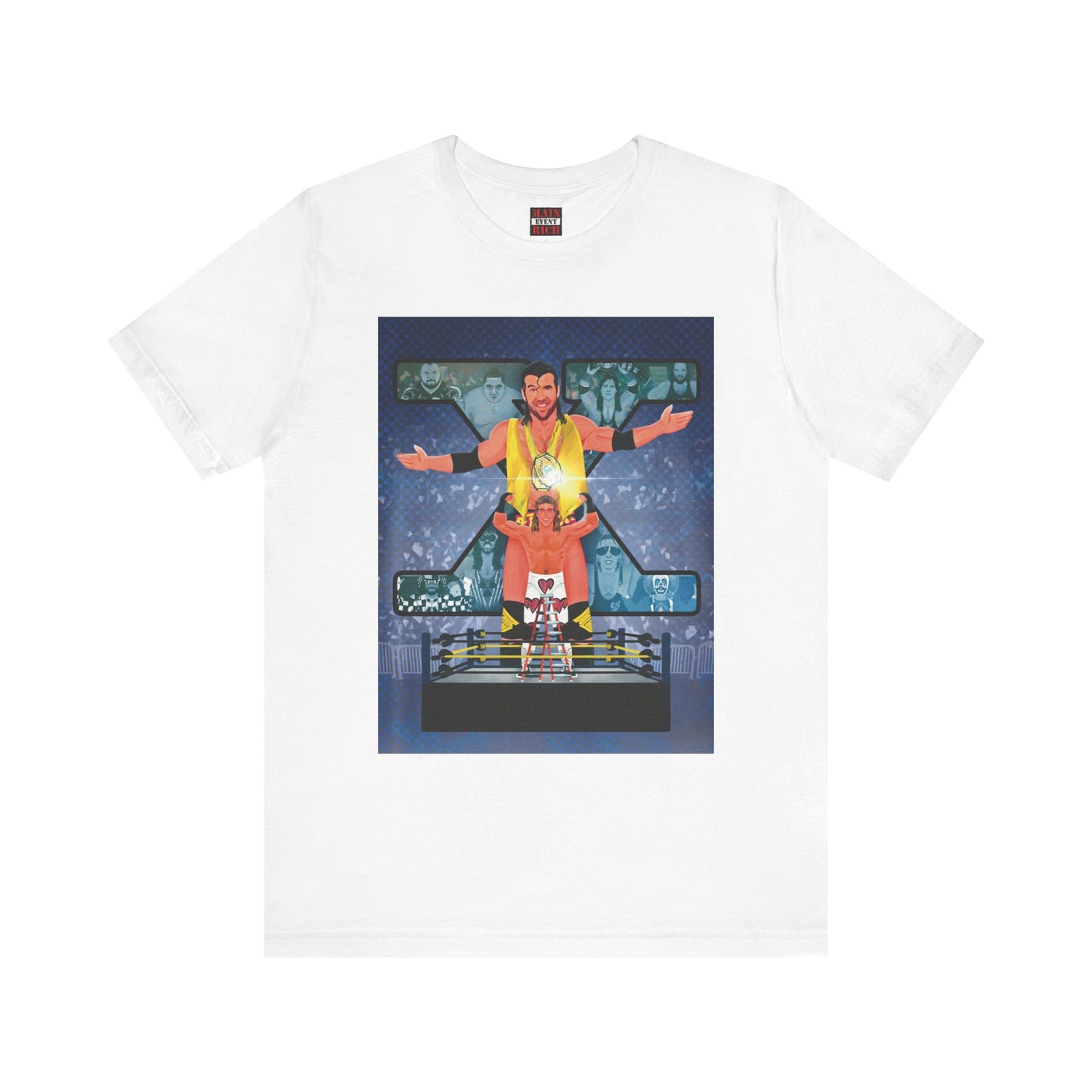 THE Wrestlemania Ladder Match! HBK v Razor Ramon Retros 90s WWF Wrestling tee!