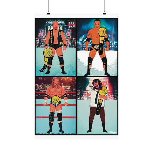 The Classic Eagle belt! WWF Attitude Era Memories!