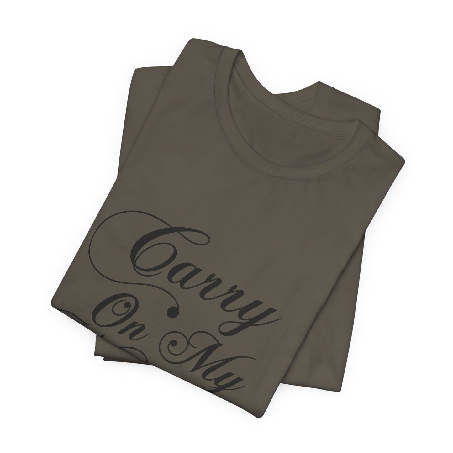 Carry On My Wayward Son Shirt - Vintage Script Rock Tribute Tee!