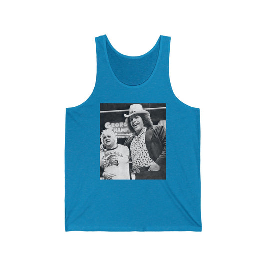 The Dream and The Giant! Dusty Rhodes and Andre the Giant Georgia Championship Wrestling Tank Tops!