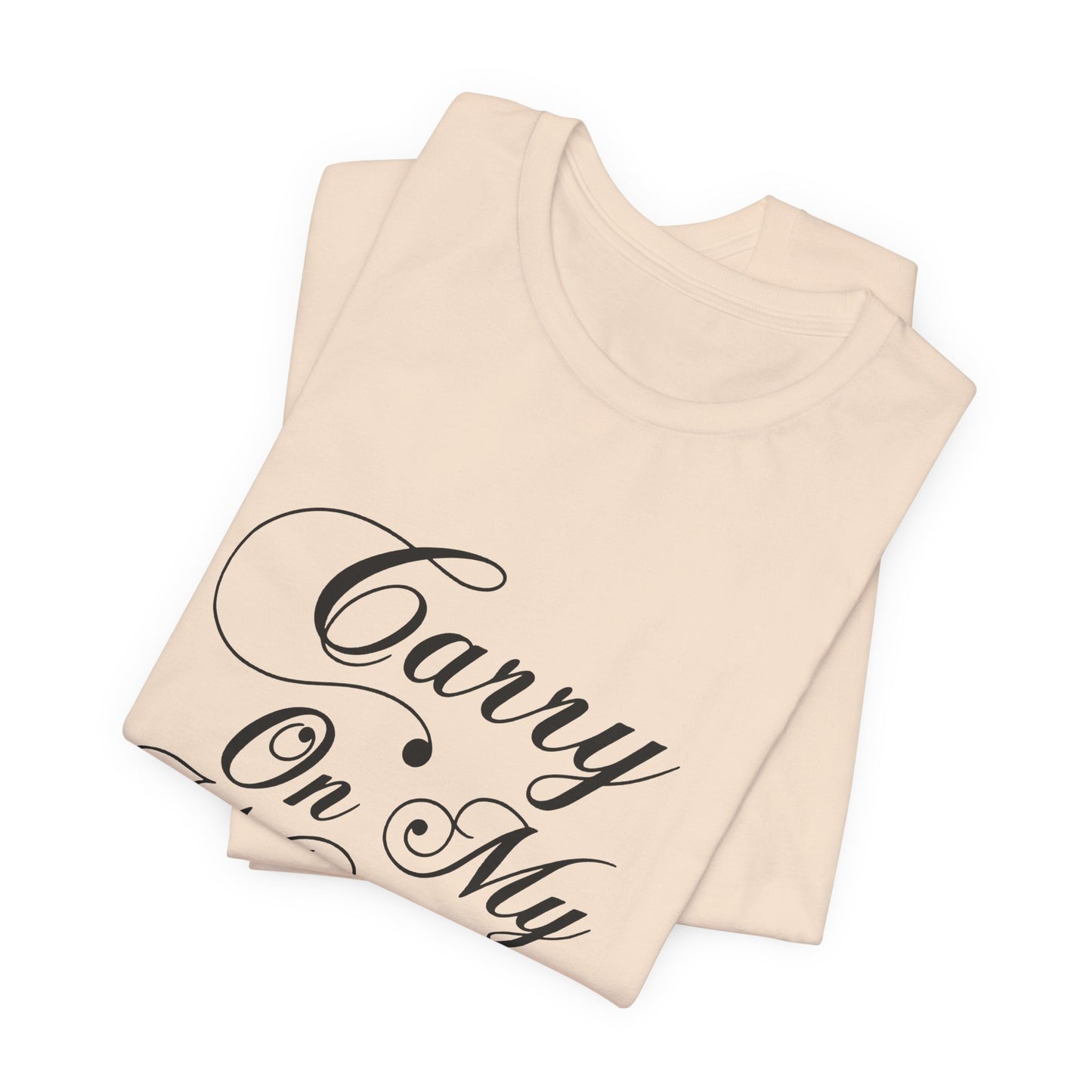 Carry On My Wayward Son Shirt - Vintage Script Rock Tribute Tee!