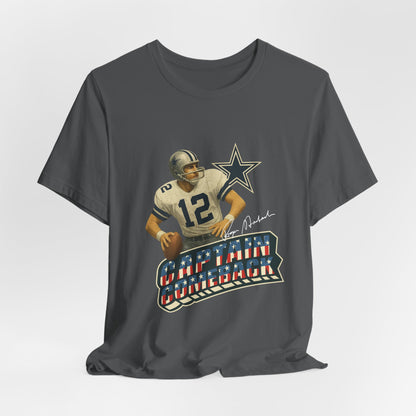 Captain Comeback Football Tee — Vintage Quarterback Graphic T-Shirt