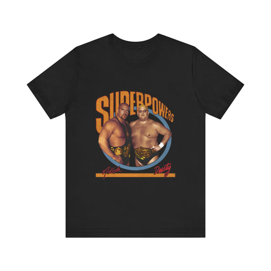 The Superpowers! Rare Jim Crockett Promotion Tee!