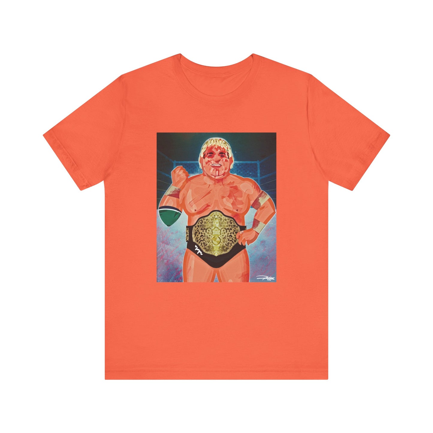 The American Dream! Dusty Rhodes and The Big Gold Belt tee!