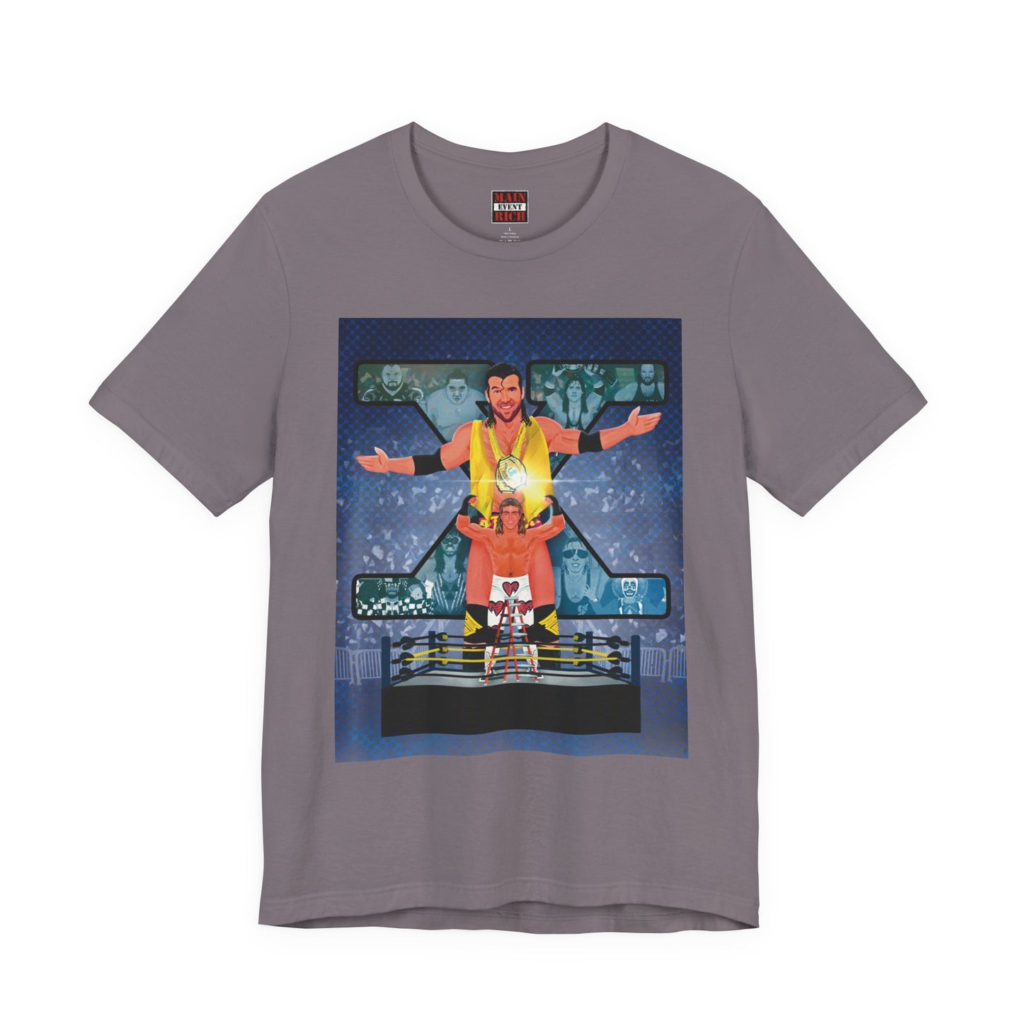 THE Wrestlemania Ladder Match! HBK v Razor Ramon Retros 90s WWF Wrestling tee!