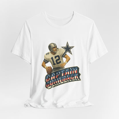 Captain Comeback Football Tee — Vintage Quarterback Graphic T-Shirt