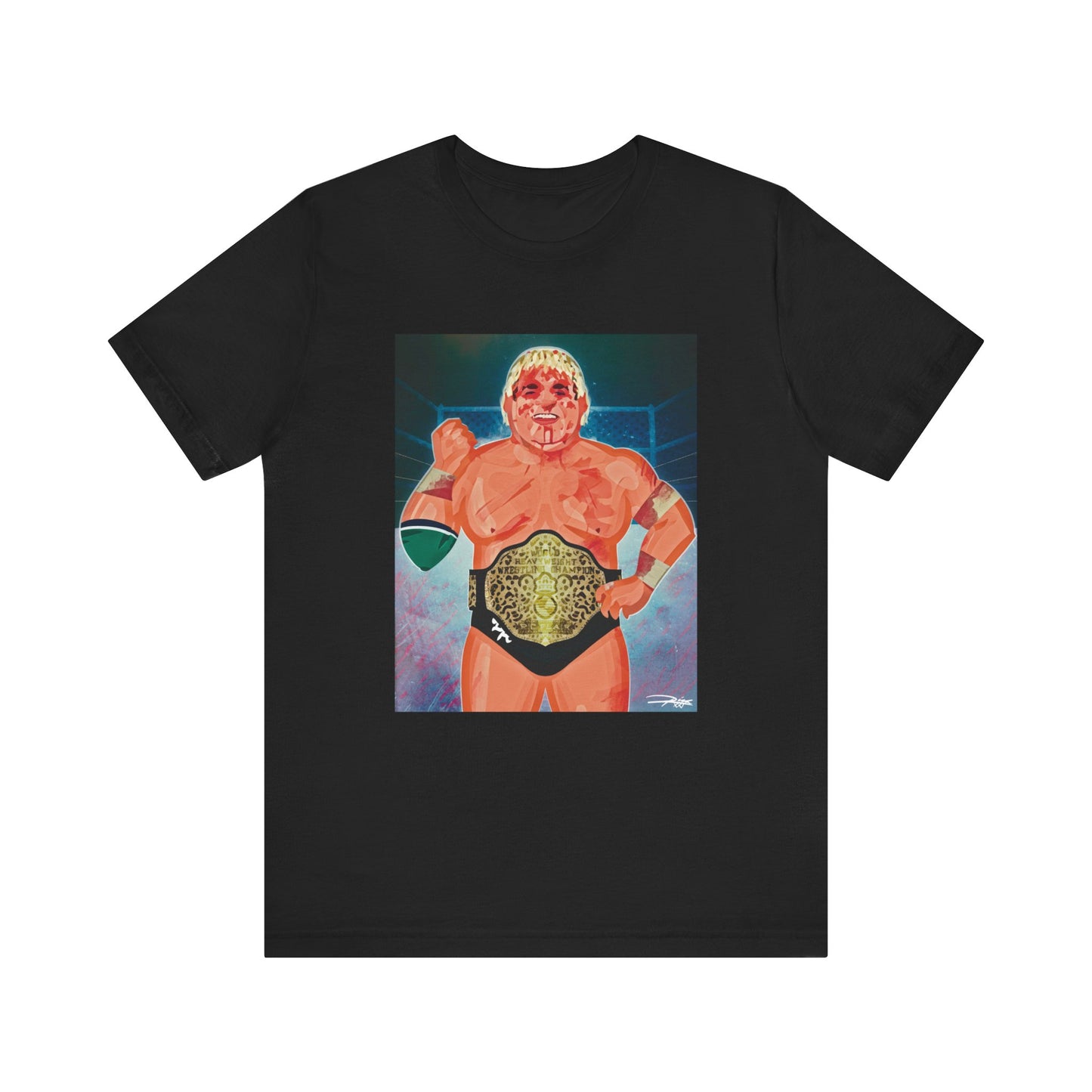 The American Dream! Dusty Rhodes and The Big Gold Belt tee!