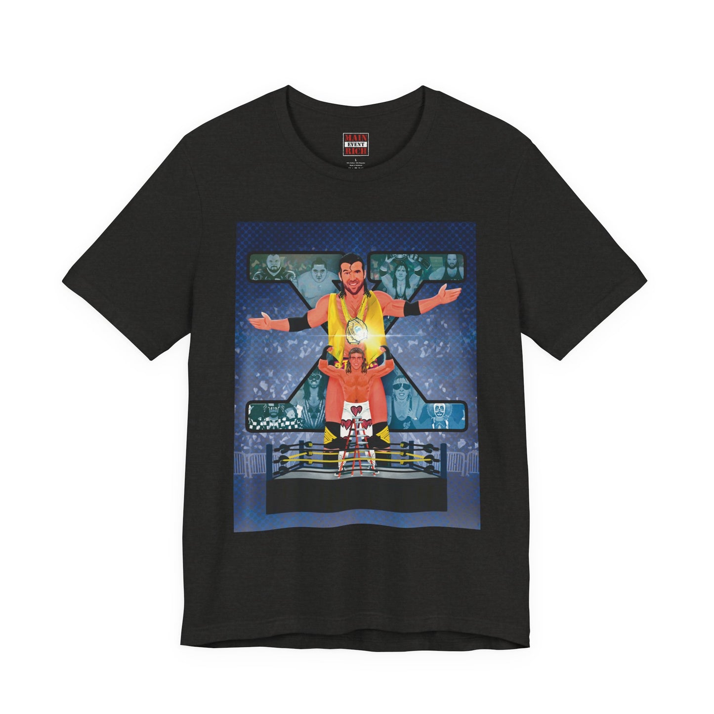 THE Wrestlemania Ladder Match! HBK v Razor Ramon Retros 90s WWF Wrestling tee!