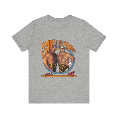 The Superpowers! Rare Jim Crockett Promotion Tee!