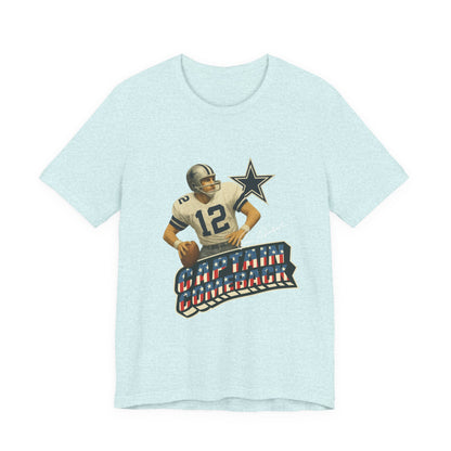 Captain Comeback Football Tee — Vintage Quarterback Graphic T-Shirt
