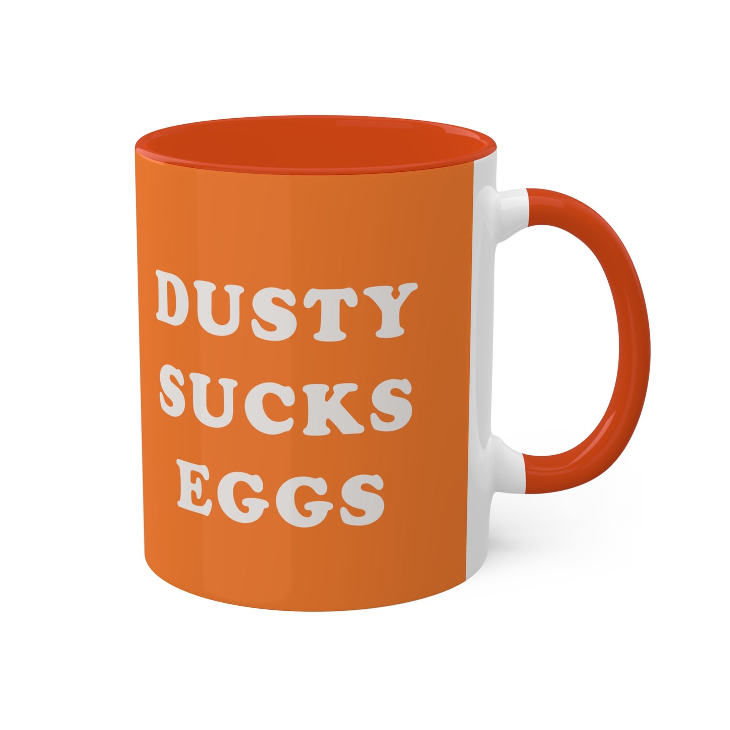 Dusty Sucks Eggs! Terry Funk v Dusty Rhodes 80s Wrestling feud mug!