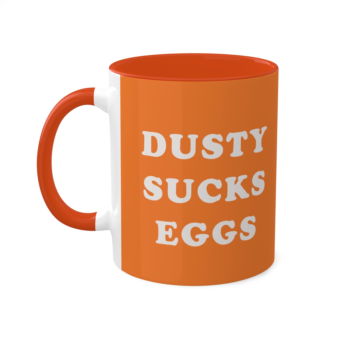 Dusty Sucks Eggs! Terry Funk v Dusty Rhodes 80s Wrestling feud mug!