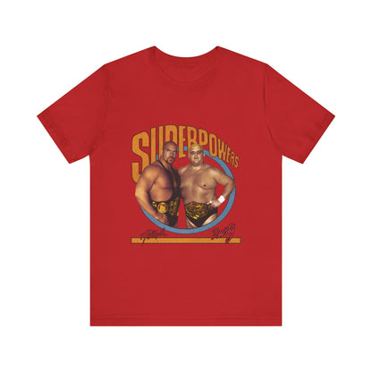 The Superpowers! Rare Jim Crockett Promotion Tee!