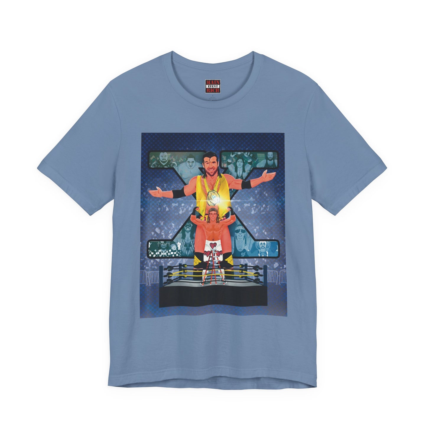 THE Wrestlemania Ladder Match! HBK v Razor Ramon Retros 90s WWF Wrestling tee!