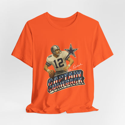 Captain Comeback Football Tee — Vintage Quarterback Graphic T-Shirt