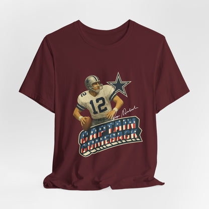 Captain Comeback Football Tee — Vintage Quarterback Graphic T-Shirt