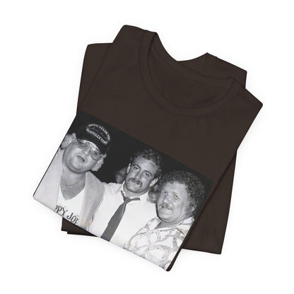 Dusty Rhodes, Magnum TA and Harley Race! Three OGs of the NWA in the 80s!