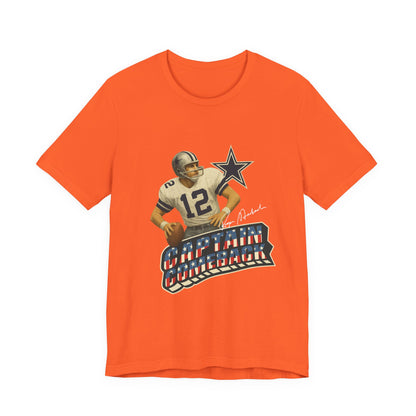Captain Comeback Football Tee — Vintage Quarterback Graphic T-Shirt