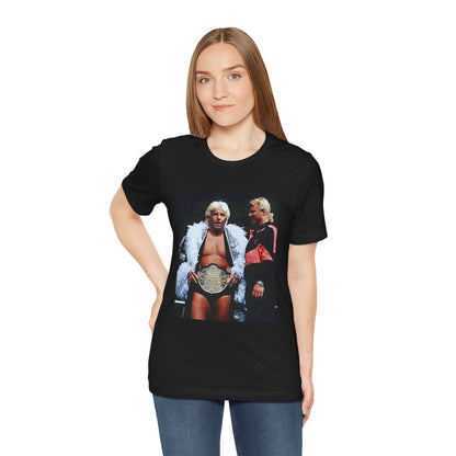Mr Perfect and Ric Flair - the arrival of The Real World's Champion to the WWF!