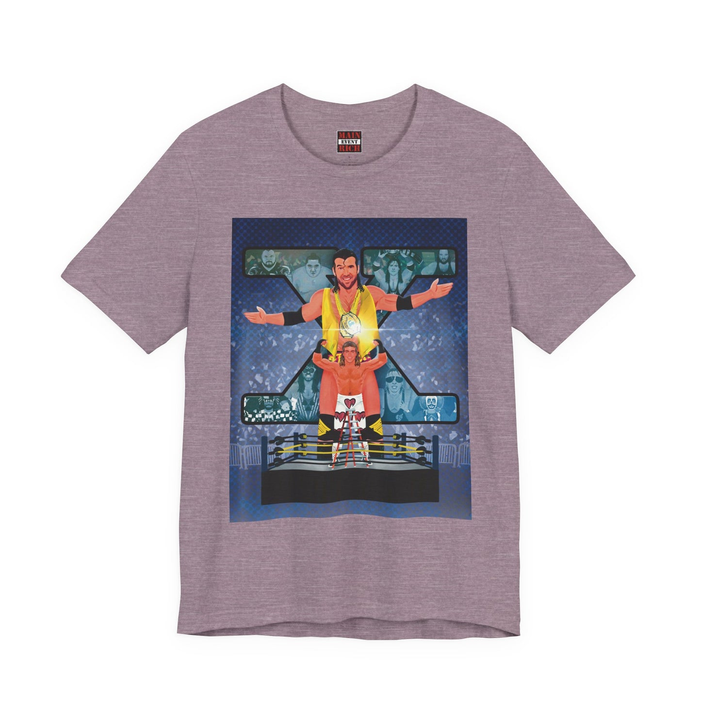 THE Wrestlemania Ladder Match! HBK v Razor Ramon Retros 90s WWF Wrestling tee!