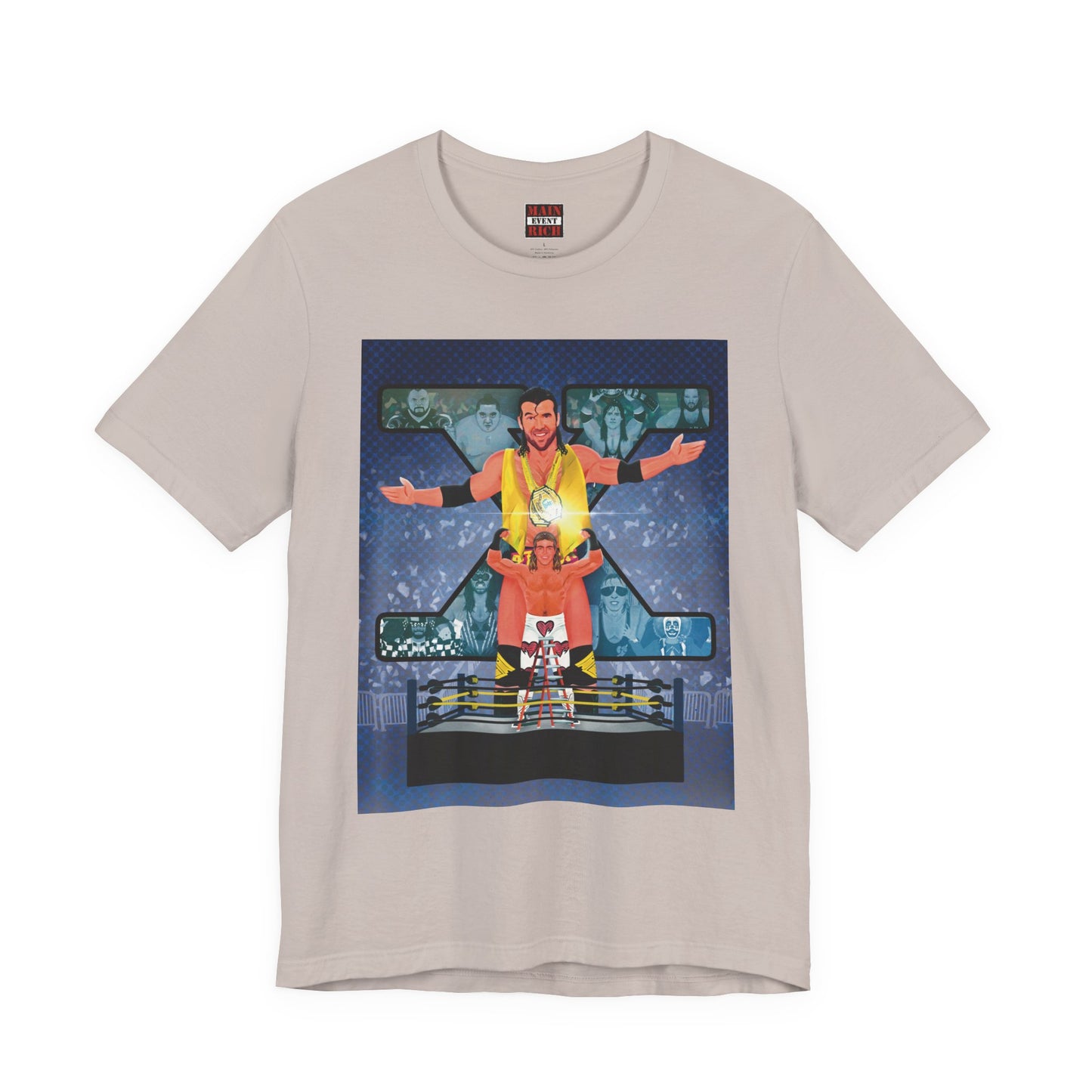 THE Wrestlemania Ladder Match! HBK v Razor Ramon Retros 90s WWF Wrestling tee!